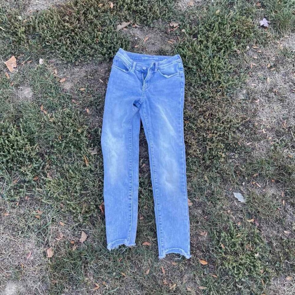 Pre-owned Old Navy Girls, kids, High-Rise Rockstar Jeggings size 10